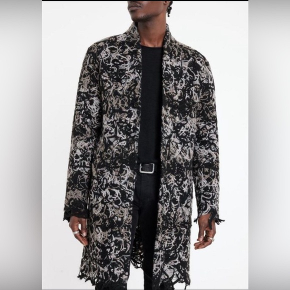 John Varvatos Macaiba Rare Coat Size Small Made In Italy New Without Tags - Picture 2 of 10